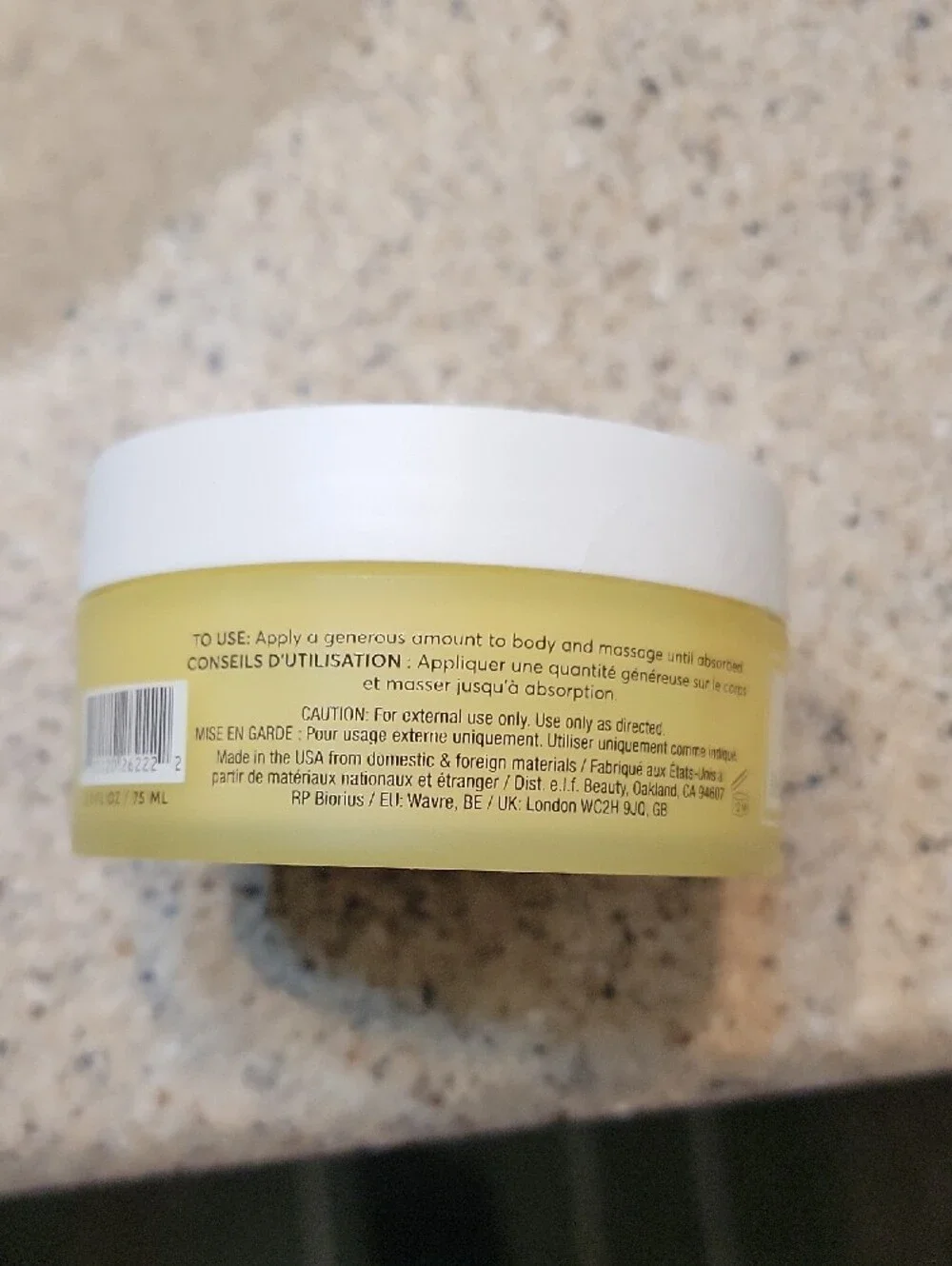 Naturium The Glow Getter Multi-Oil Body Butter — Yellow